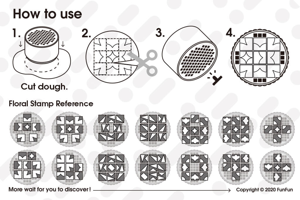 how to use the floral stamp.