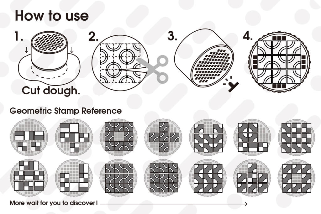 how to use the geometric stamp.