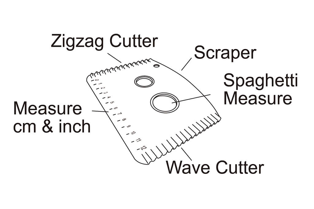 DOUGH SCRAPER use