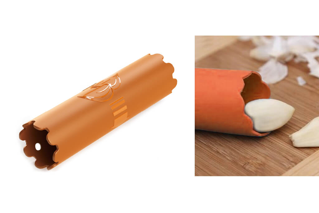 Garlic peeler, Easy to roll soft TPR tube.