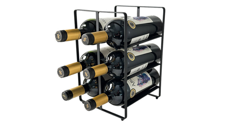 6 BOTTLES RACK